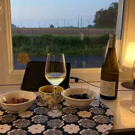 Longere Bord De Avec Grand Jardin Fleuri Dom wakacyjny Géfosse-Fontenay
