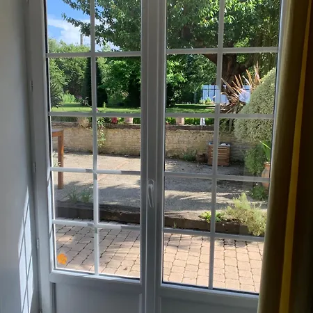 Dom wakacyjny Longere Bord De Avec Grand Jardin Fleuri Géfosse-Fontenay